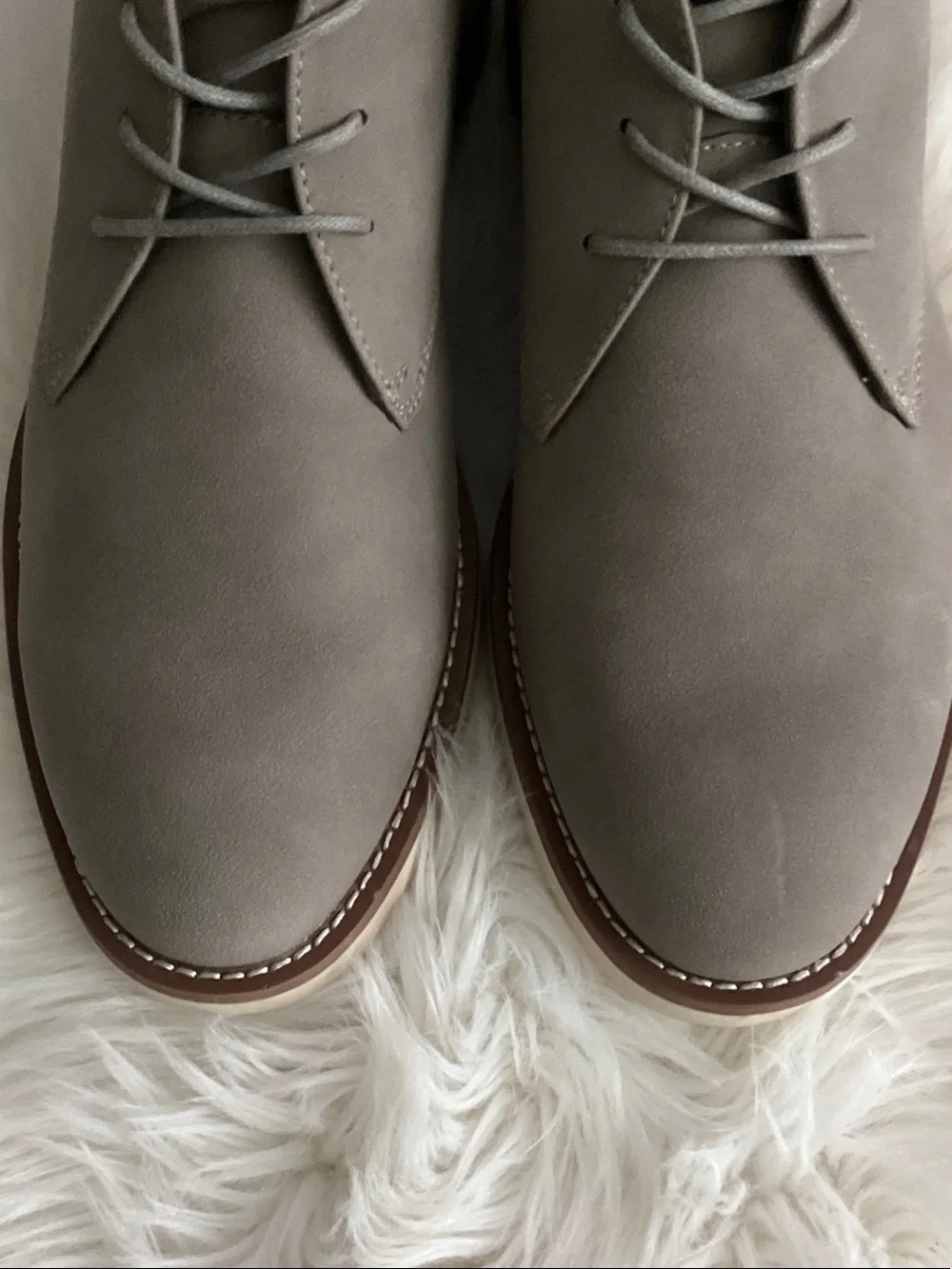 Steve Madden Men Grey chukka boots